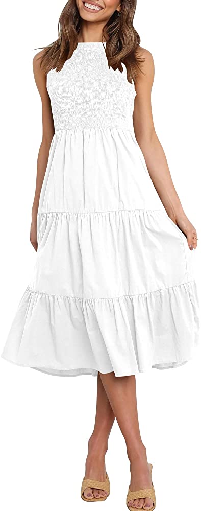 perfect white summer dress